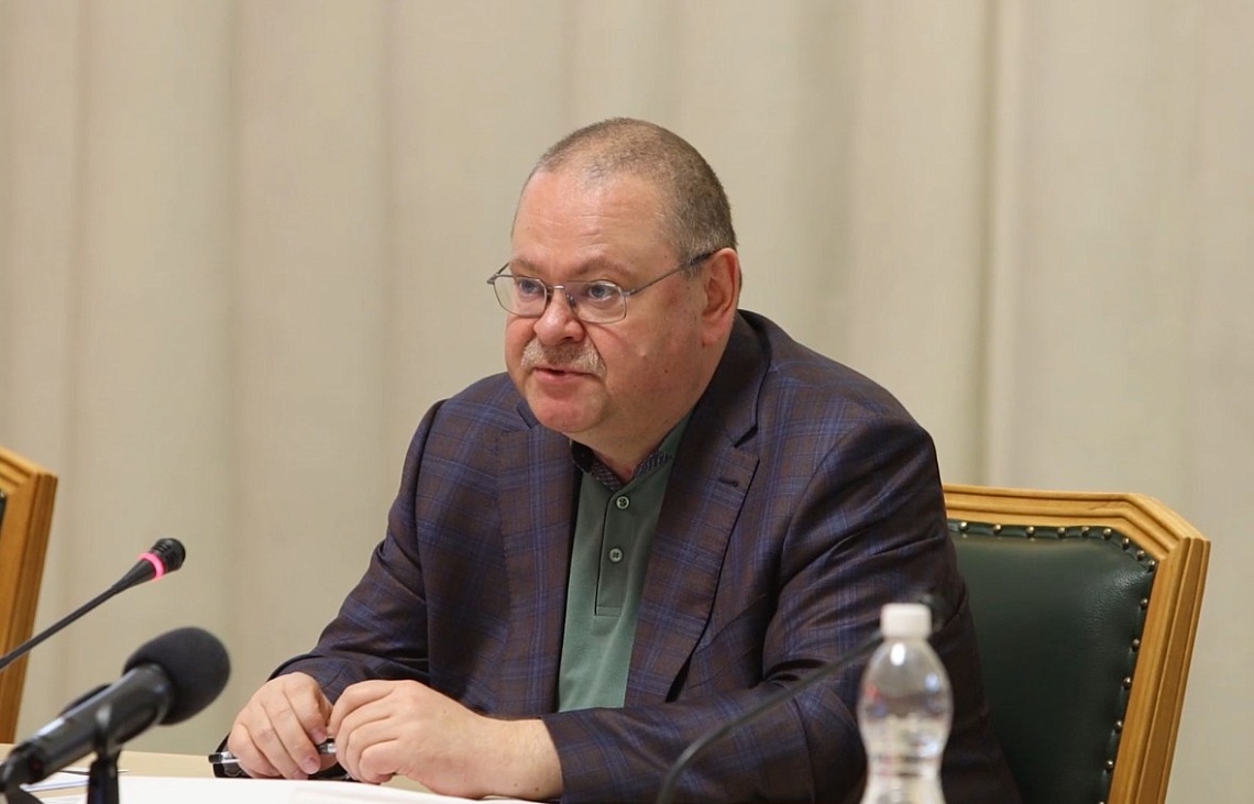 Губернатор Олег Мельниченко поручил завершить ремонт танцплощадки в парке имени В. Г. Белинского к 30 мая